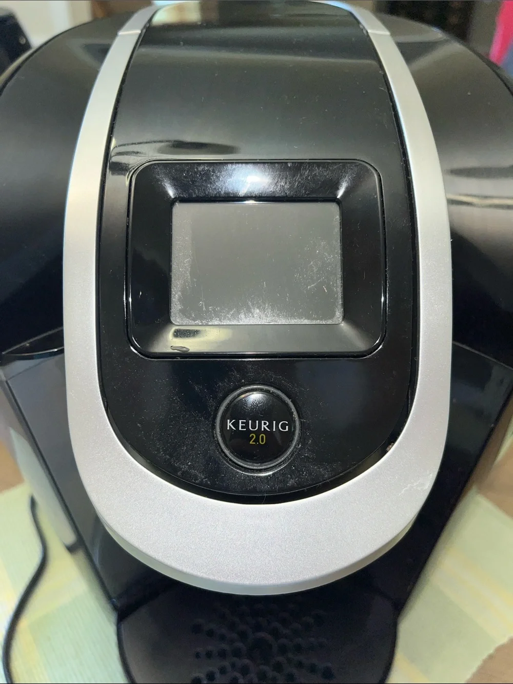 Keurig Black and Silver Single-Serve Pod Coffee Brewer & water filters(5)
